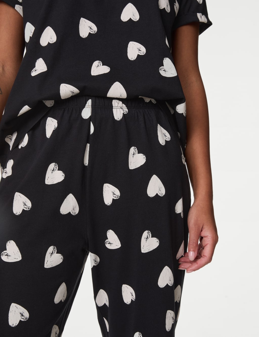 M and s cropped pyjamas hotsell