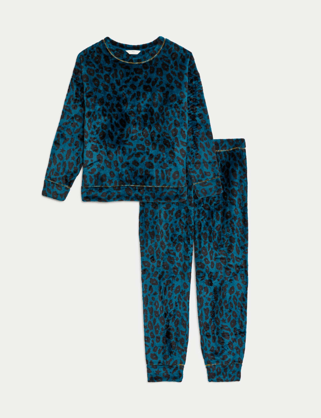 Fleece Printed Pyjama Set