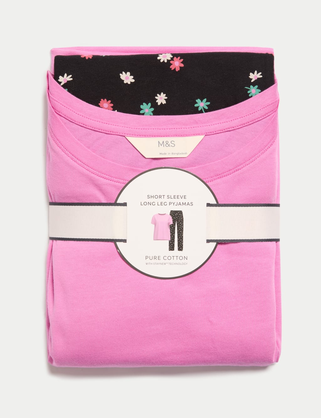 Pure Cotton Printed Pyjama Set 6 of 6