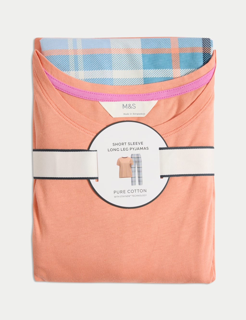 Pure Cotton Printed Pyjama Set 5 of 5
