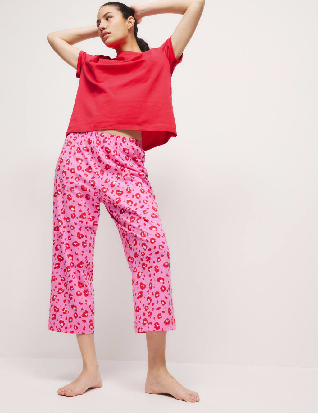 Cotton Rich Printed Pyjama Set 3 of 6