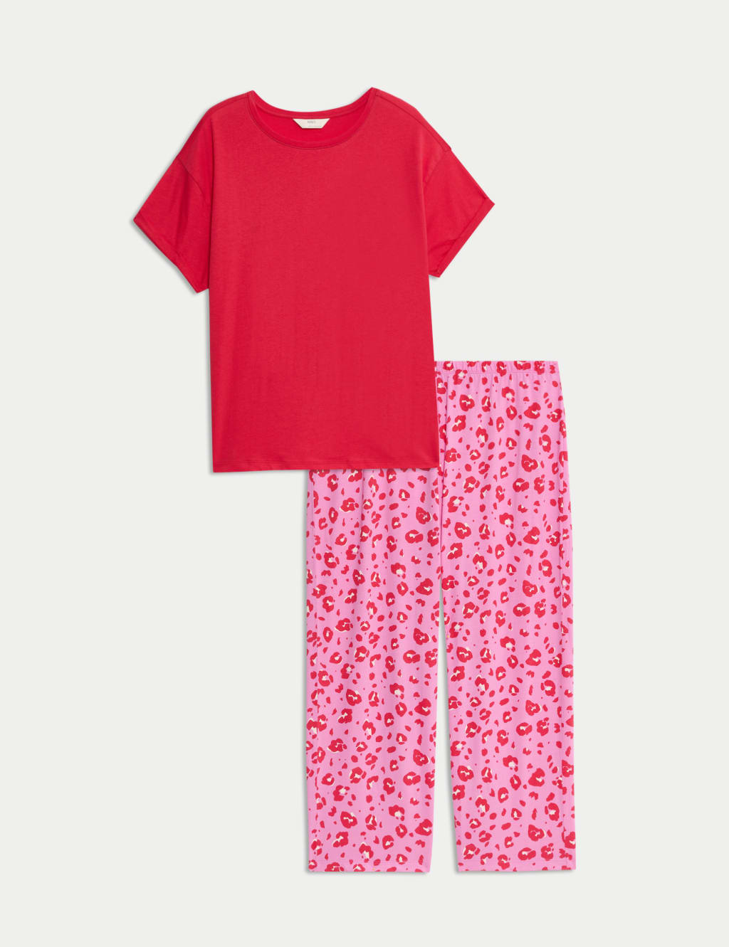 Cotton Rich Printed Pyjama Set 2 of 6