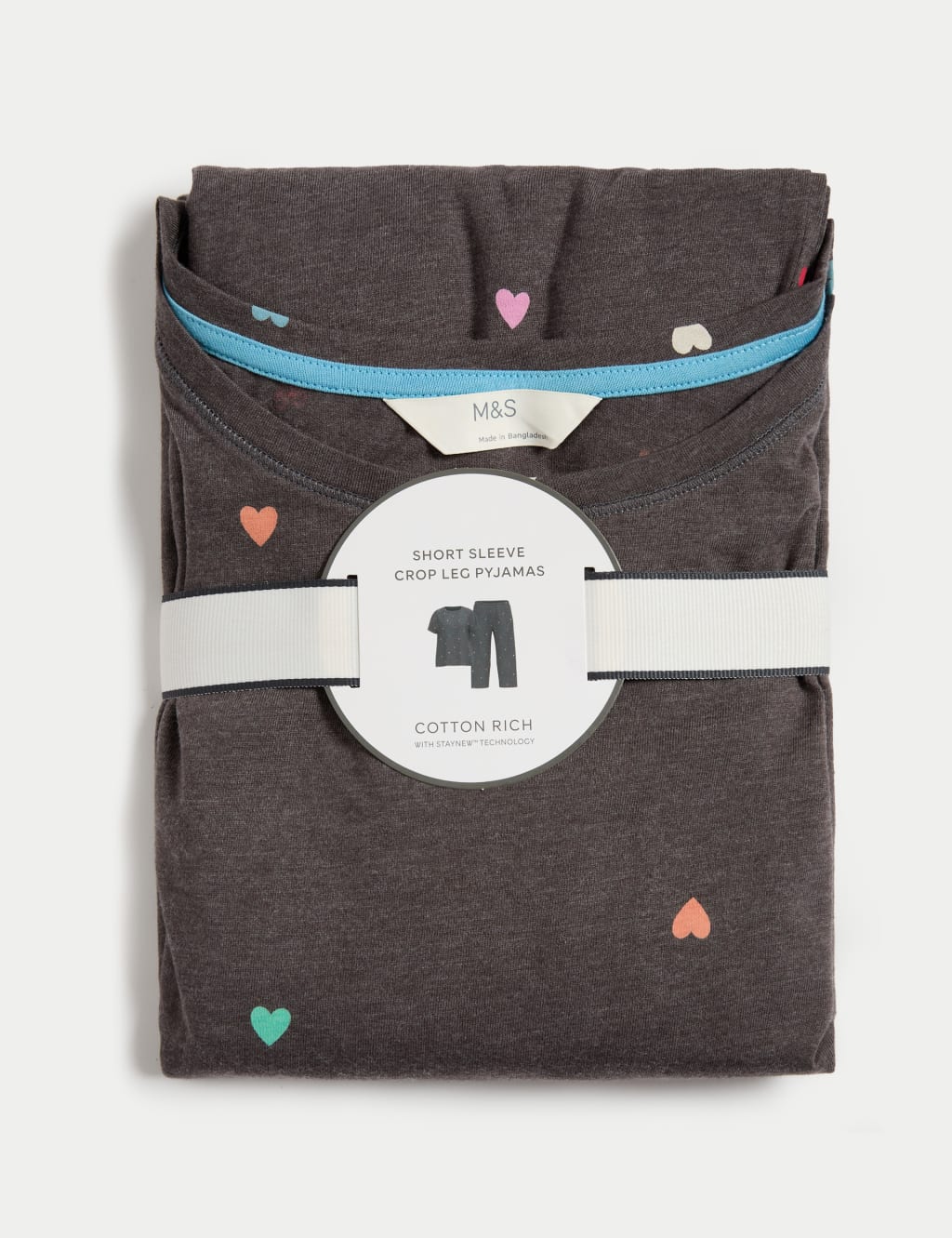 Cotton Rich Printed Pyjama Set 6 of 6