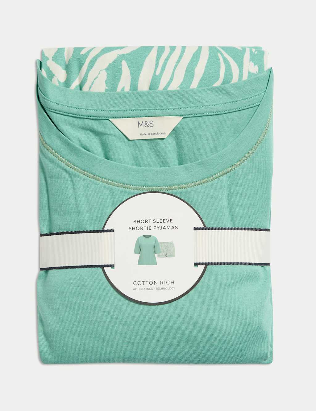 Cotton Rich Printed Shortie Set 5 of 5