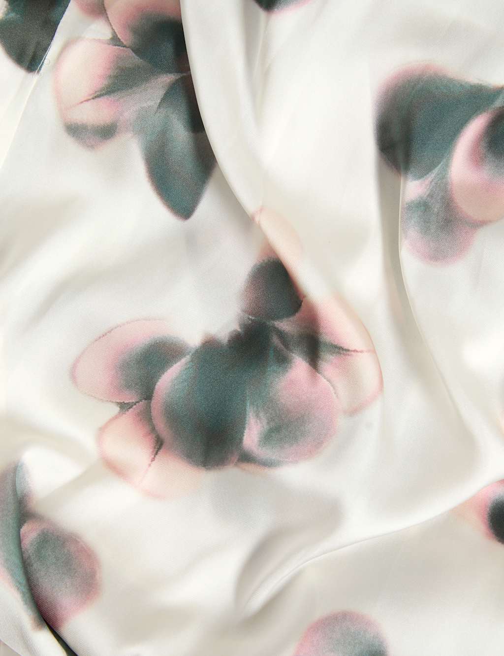 Satin Floral Wide Sleeve Wrap 7 of 7