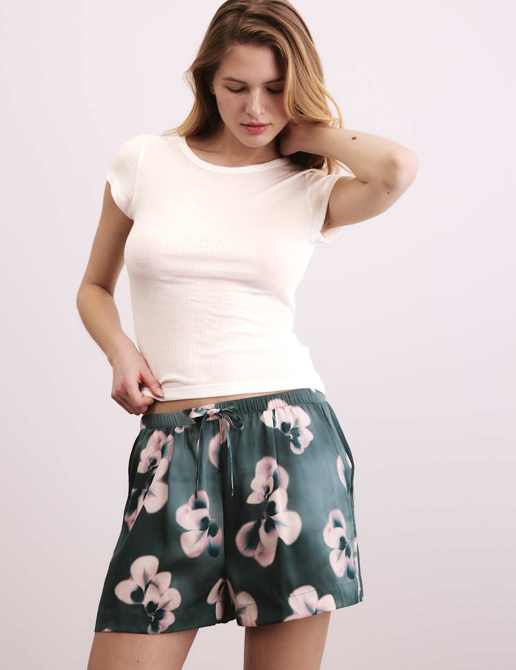 Ribbed Pyjama Top with Wool 4 of 5