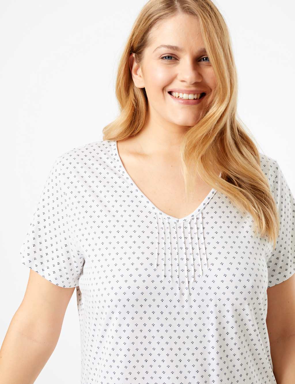 Cool Comfort™ Geometric Print Nightdress 3 of 4