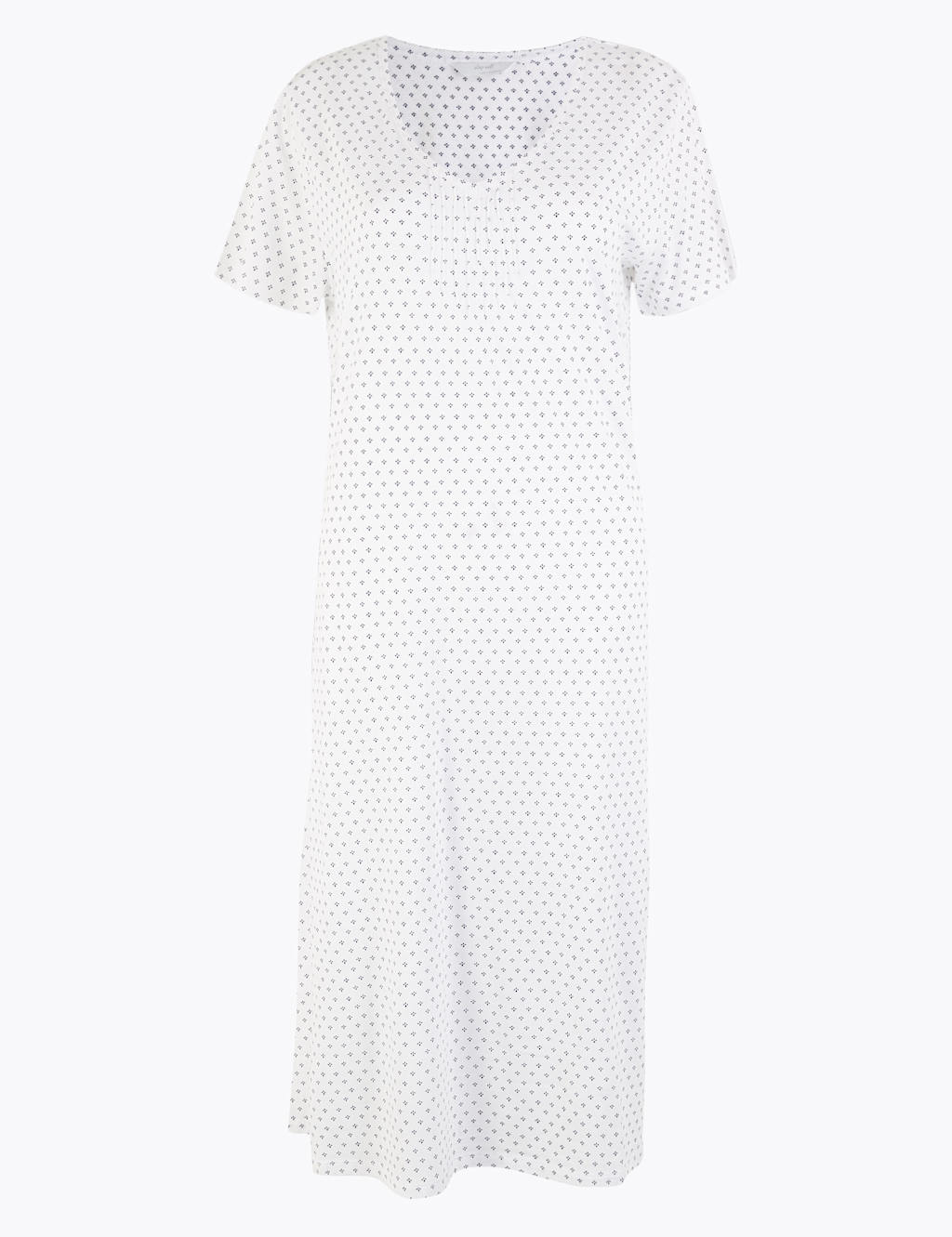 Cool Comfort™ Geometric Print Nightdress 2 of 4