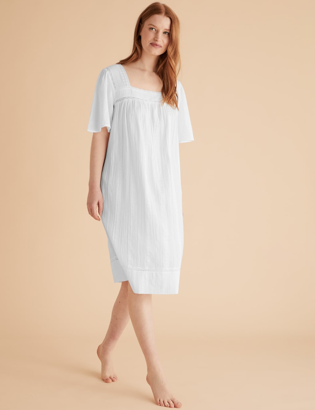 Cotton Long Nightdress 3 of 5