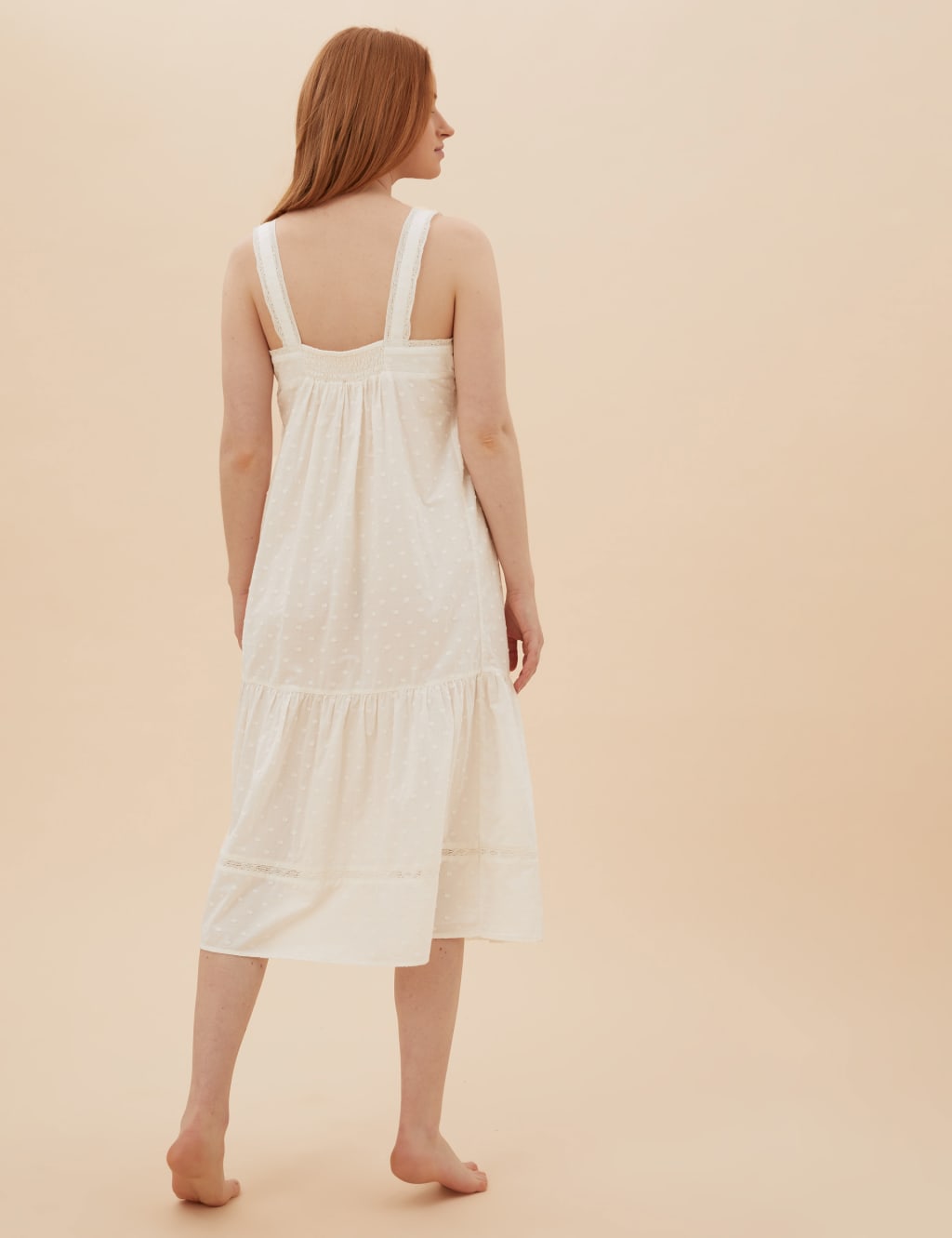 Pure Cotton Dobby Nightdress 4 of 4