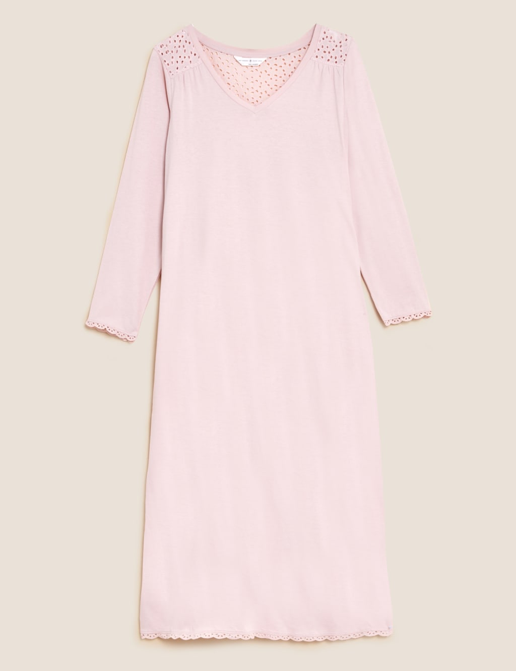 M&s ladies long sleeved nighties best sale