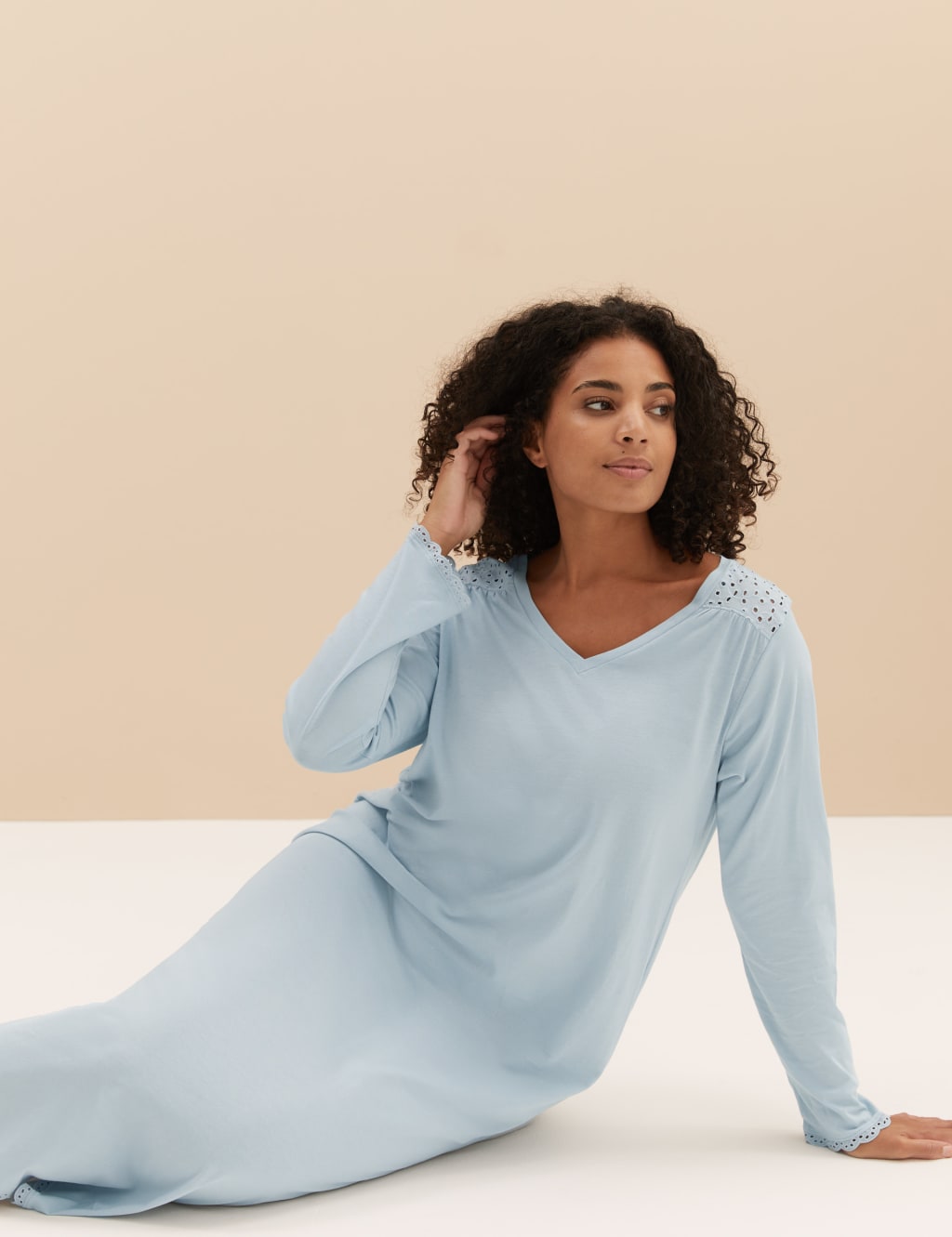 M&s long sleeve nightdress outlet