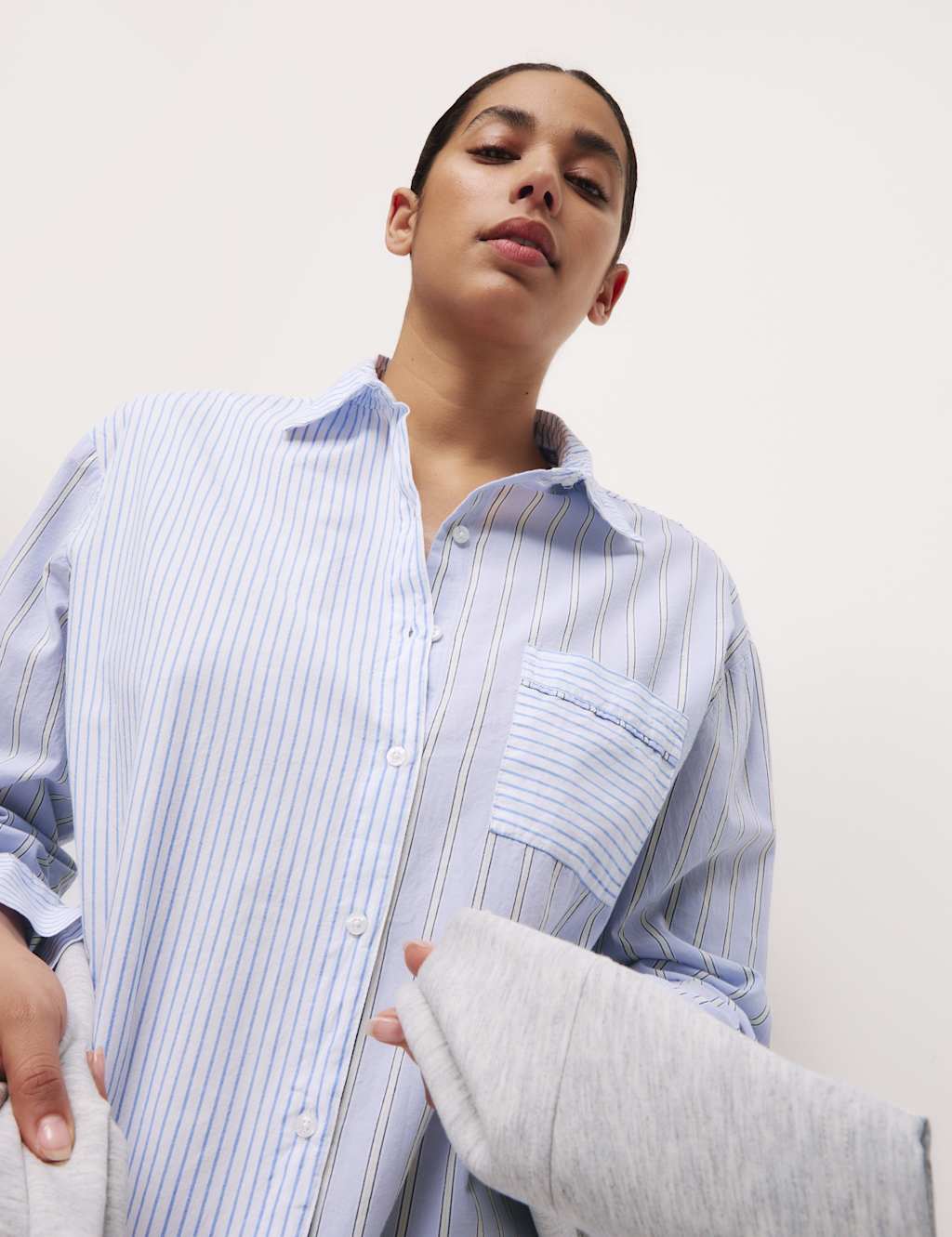 Cool Comfort™ Striped Nightdress 5 of 5