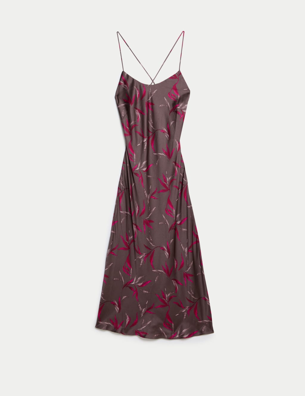 Satin Floral Nightdress