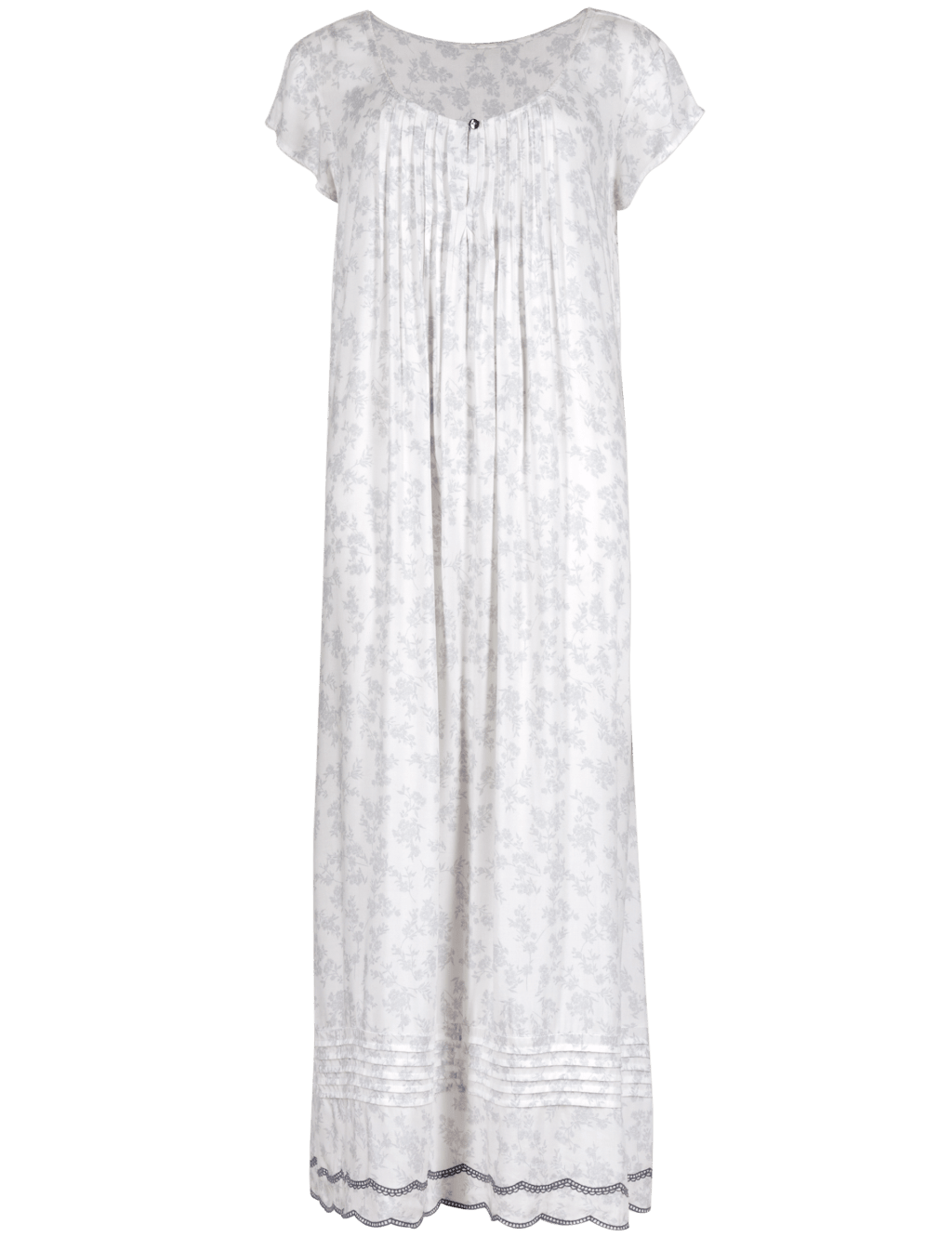 Shadow Print Long Nightdress 4 of 5