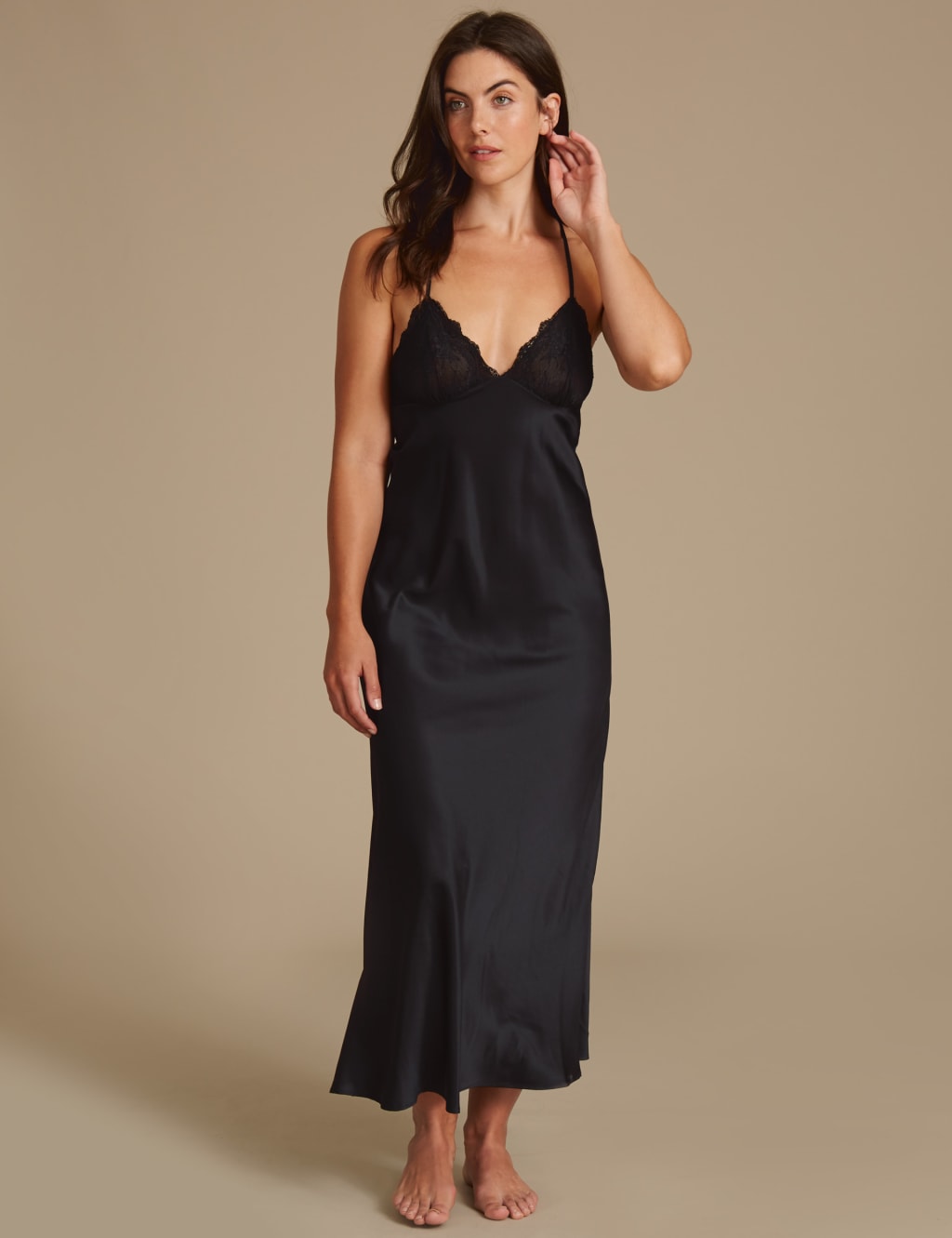 M&s silk nightdress outlet