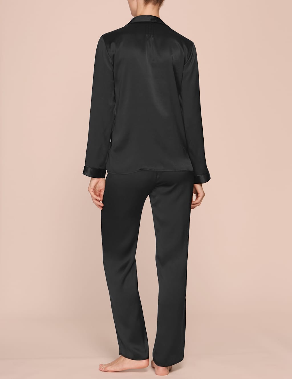 Silk Revere Collar Pyjamas 3 of 6
