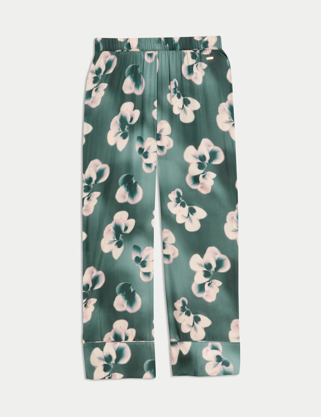 Satin Floral Pyjama Bottoms 2 of 4