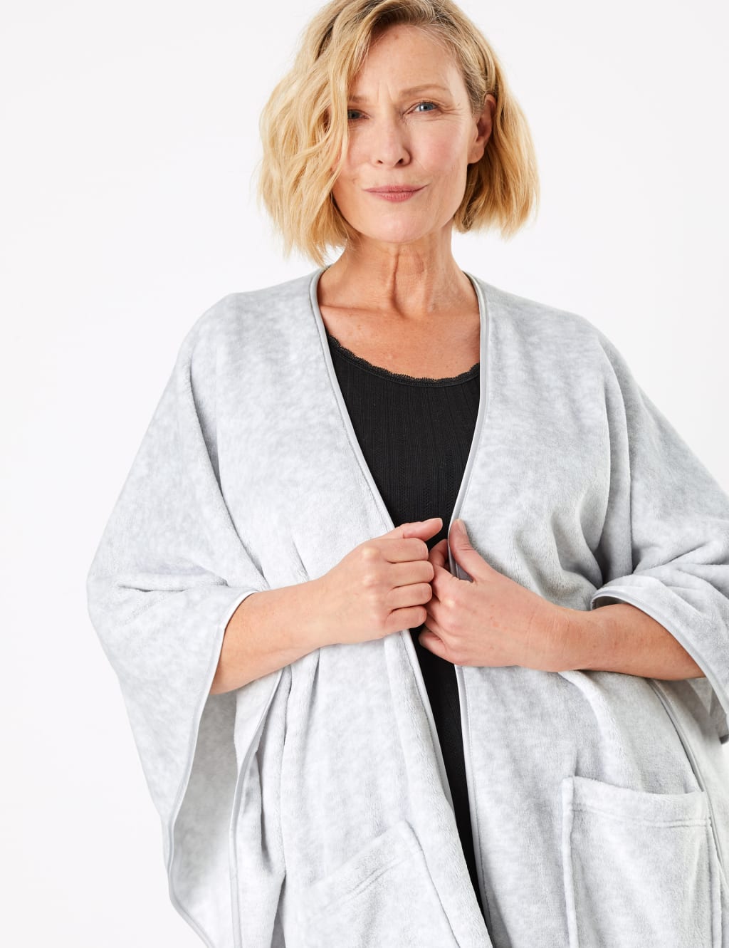 Womens short dressing gown jacket 2025