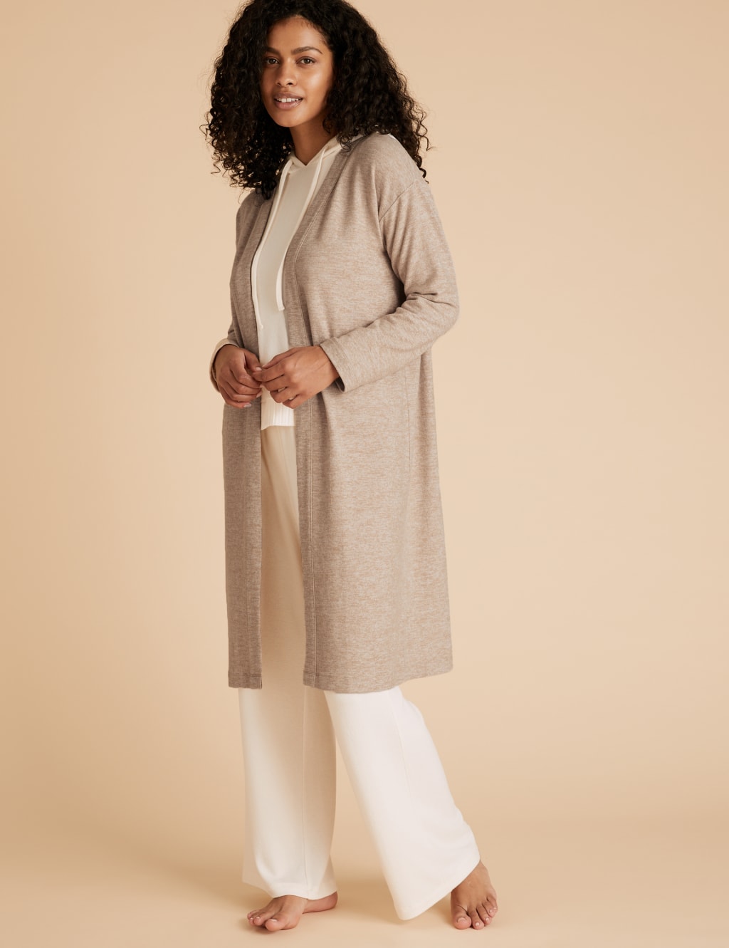 Cosy Knit Longline Cardigan 1 of 4