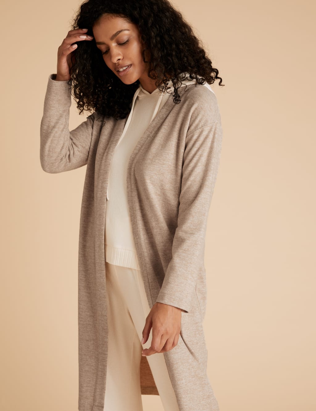 Cosy Knit Longline Cardigan 3 of 4