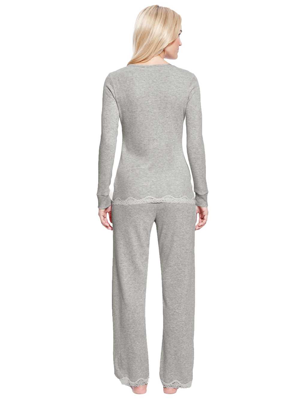 Thermal Wide Leg Pyjamas 4 of 5