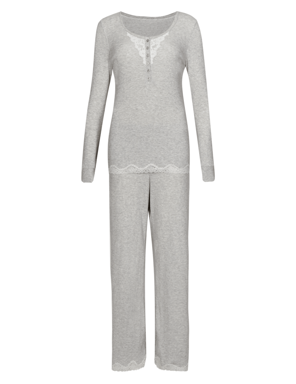 Thermal Wide Leg Pyjamas 2 of 5