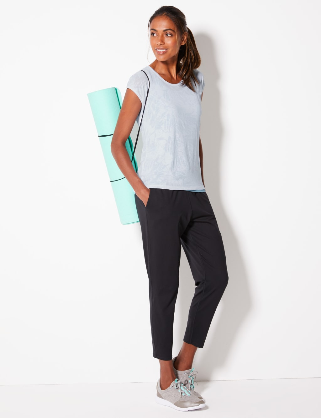 Double layer Short Sleeve Sport Top Goodmove M S