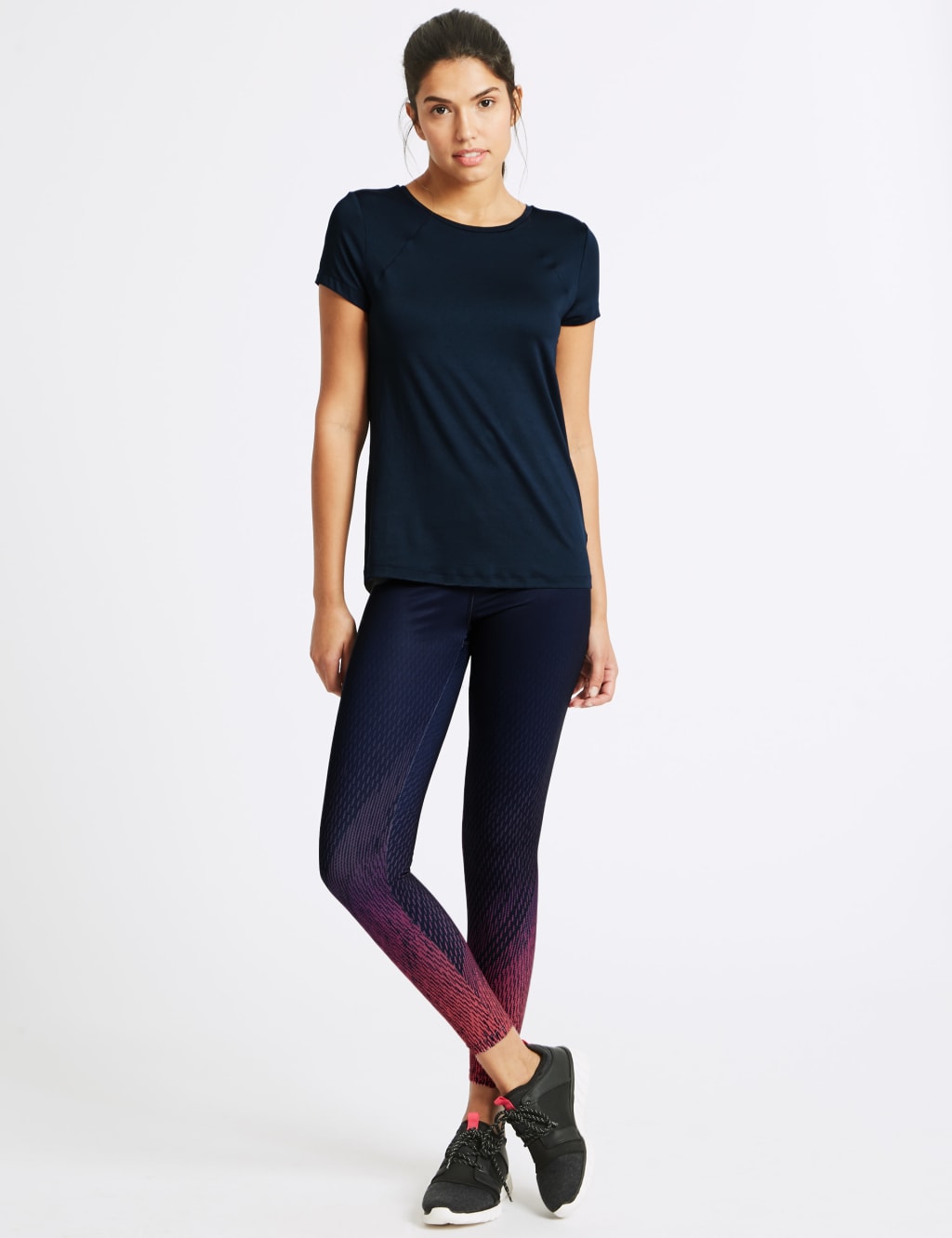 Ombre Quick Dry Leggings M S Collection M S