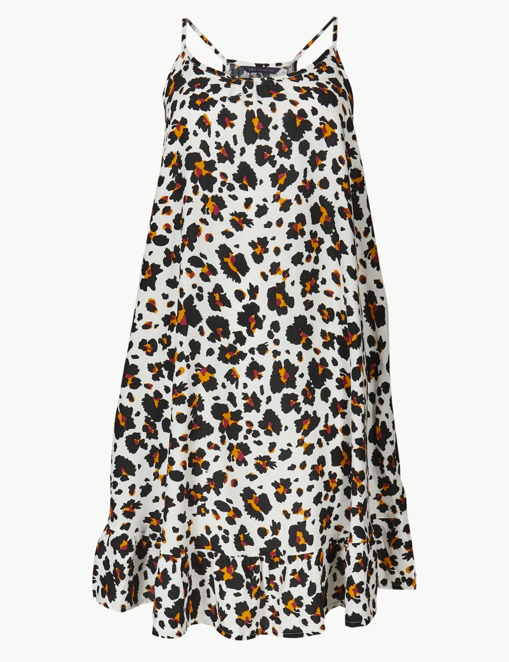 Animal Print Slip Beach Dress 2 of 4