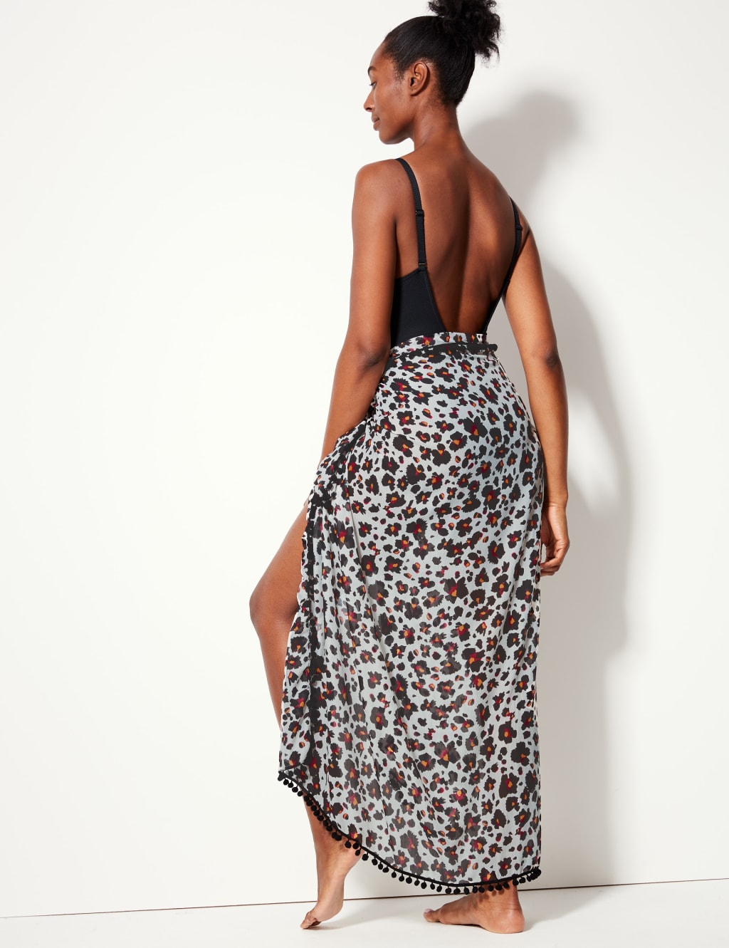 Animal Print Beach Sarong 3 of 4