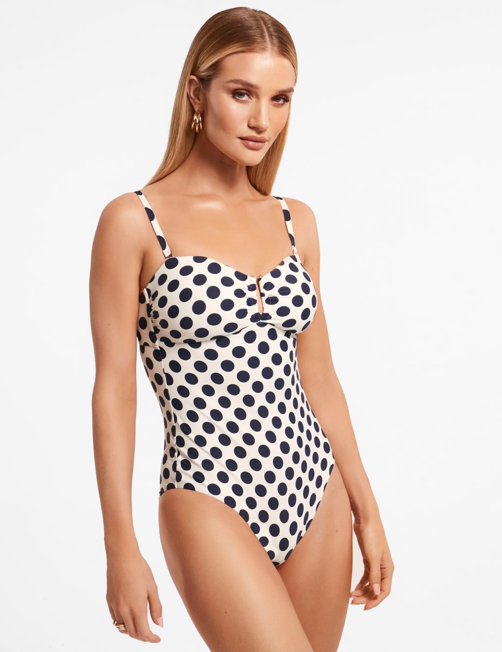 Secret Slimming Non Wired Bandeau Swimsuit ROSIE M S