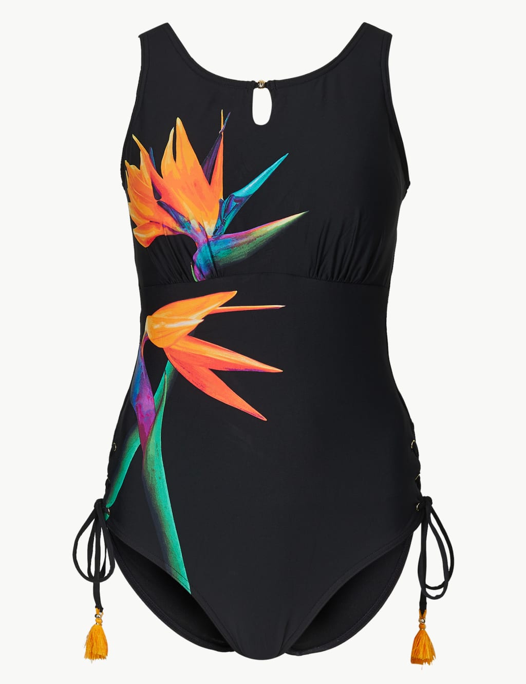 Post Surgery Birds of Paradise Swimsuit M S Collection M S