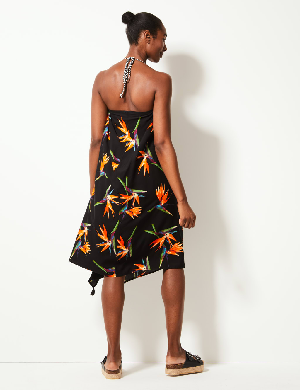 Birds of Paradise Slip Beach Dress 4 of 4