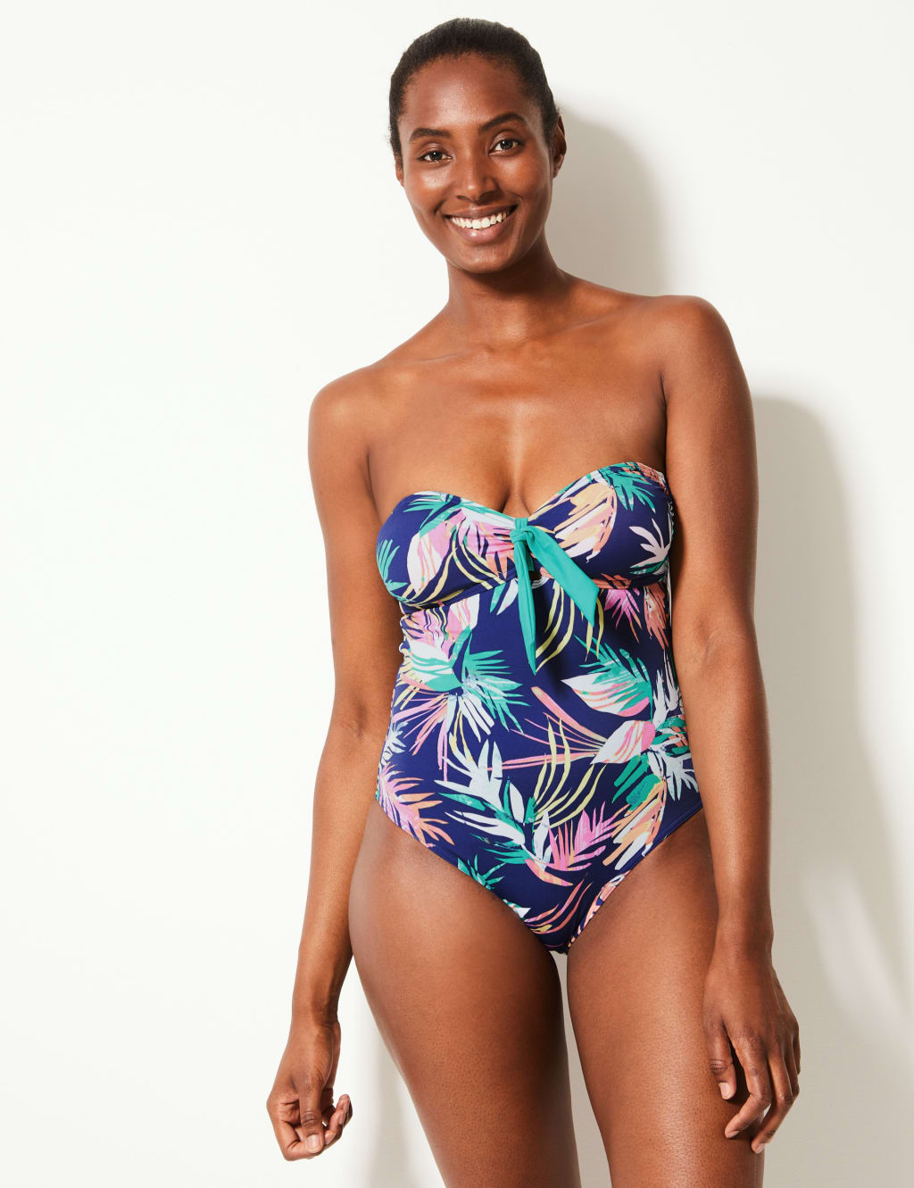 M&s bandeau swimsuits discount