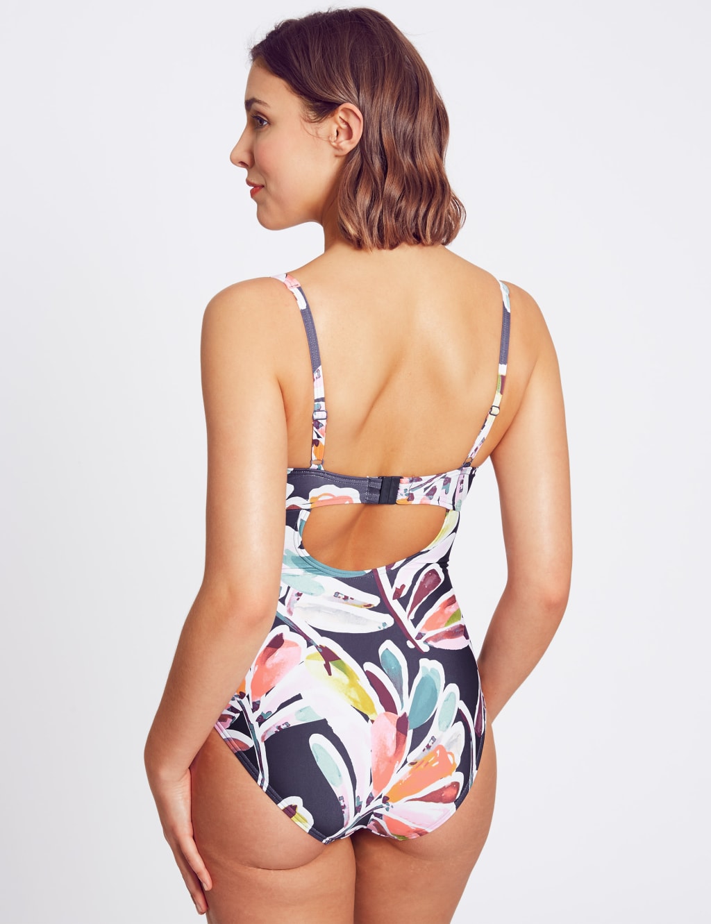 Secret Slimming Printed Wired Swimsuit DD G M S Collection M S