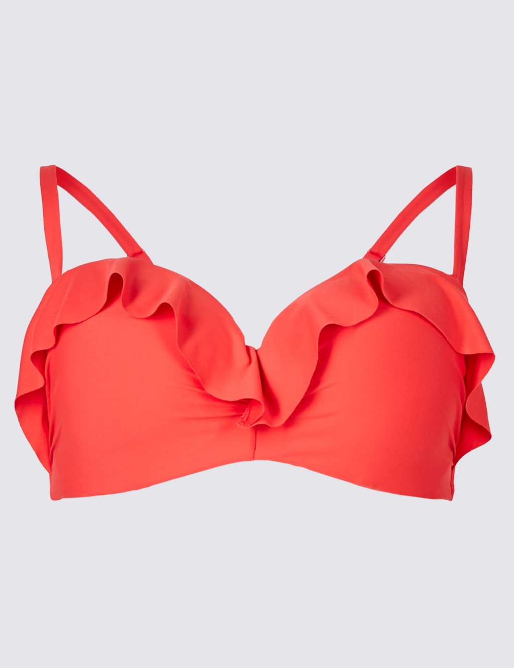 Bandeau Ruffle Bikini Top A-E 2 of 6