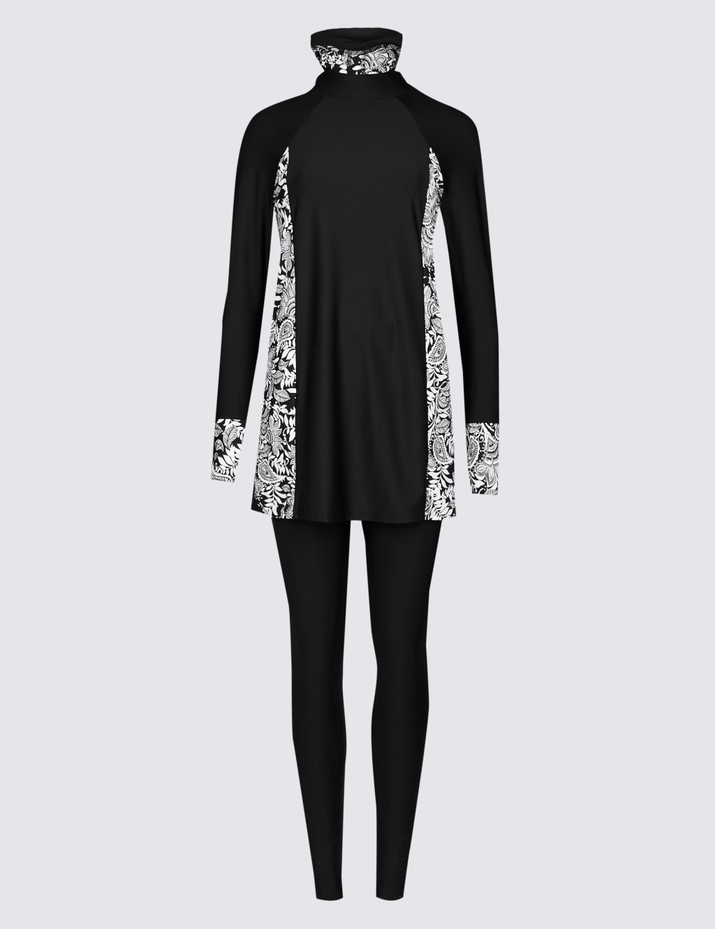 Paisley Print 3 Piece Burkini M S Collection M S