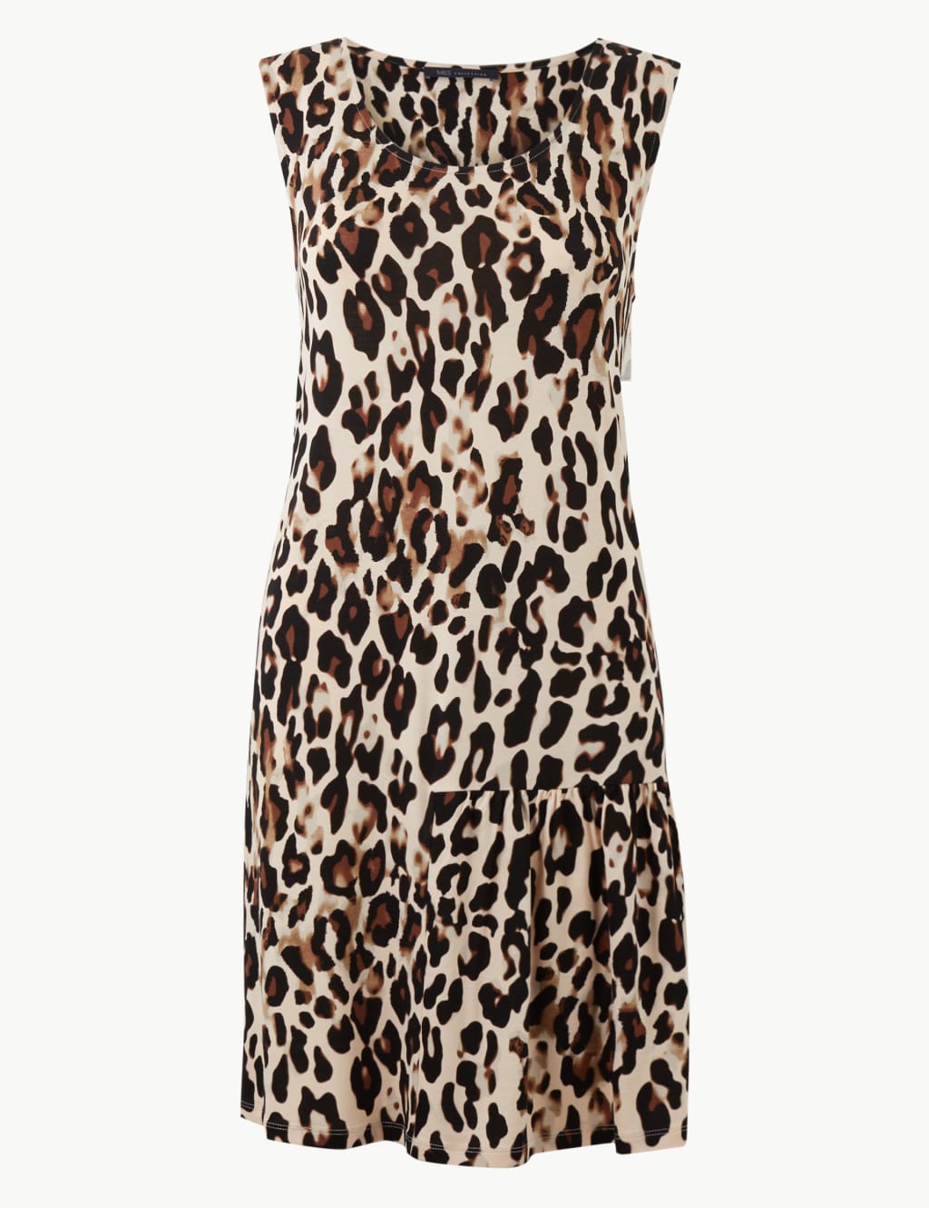Jersey Animal Print Beach Dress 2 of 4
