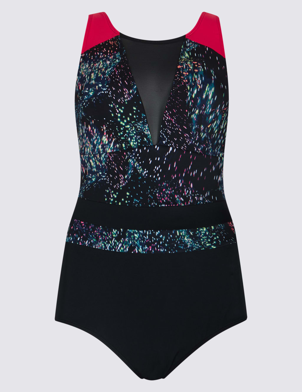 Secret Slimming™ Printed High Neck Swimsuit 2 of 3
