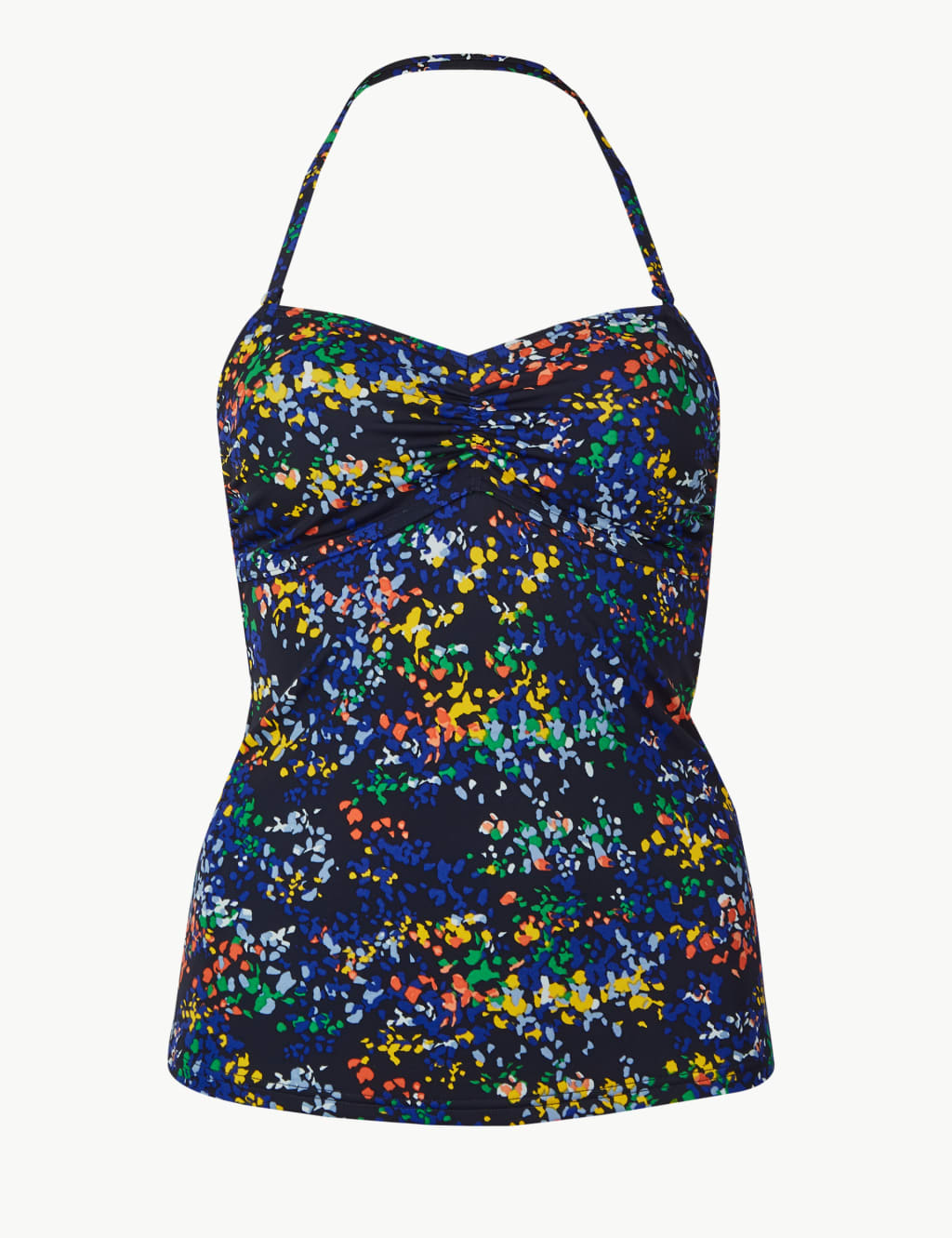 Non-Wired Bandeau Tankini Top 2 of 4