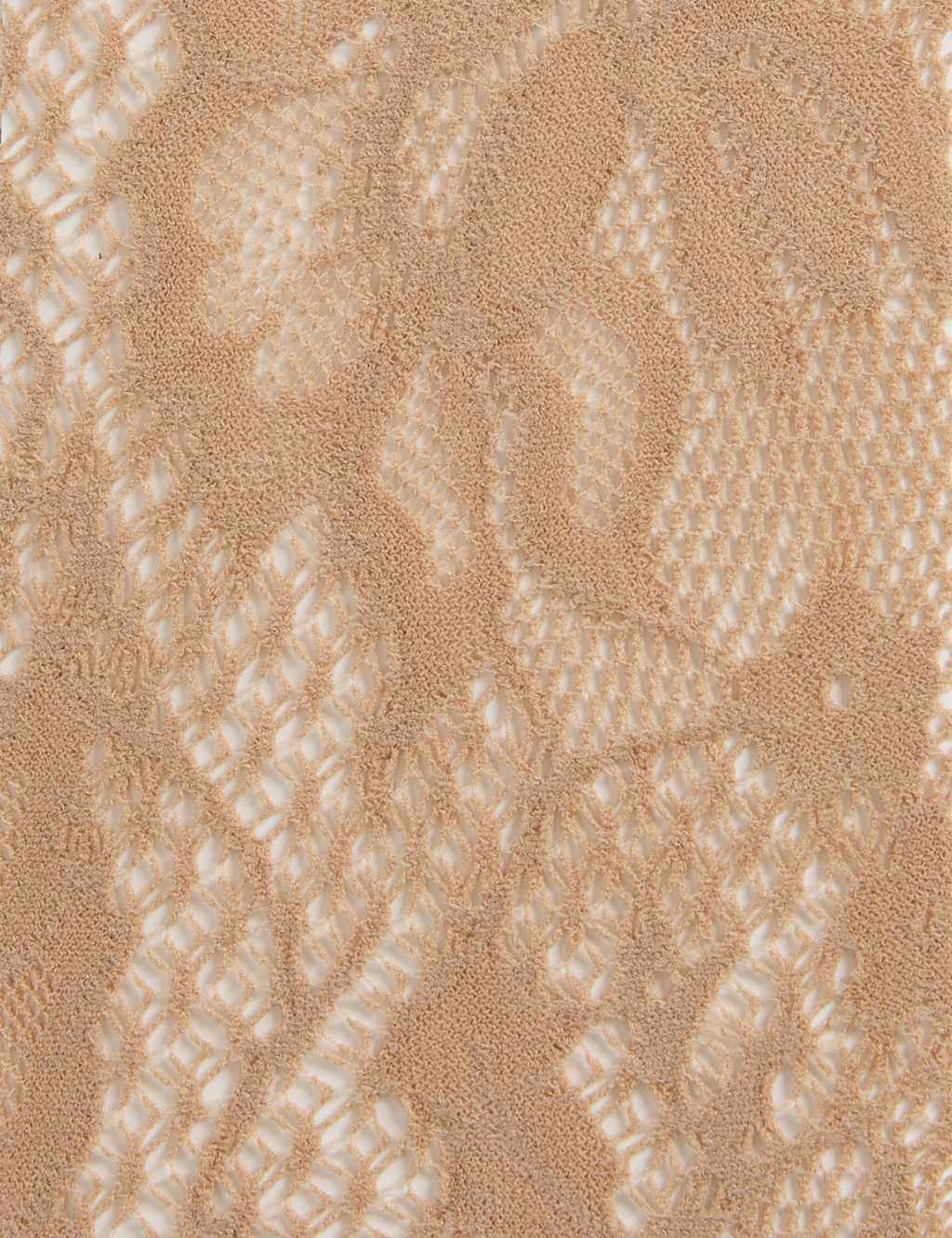 Floral Lace Fishnet Tights 2 of 2