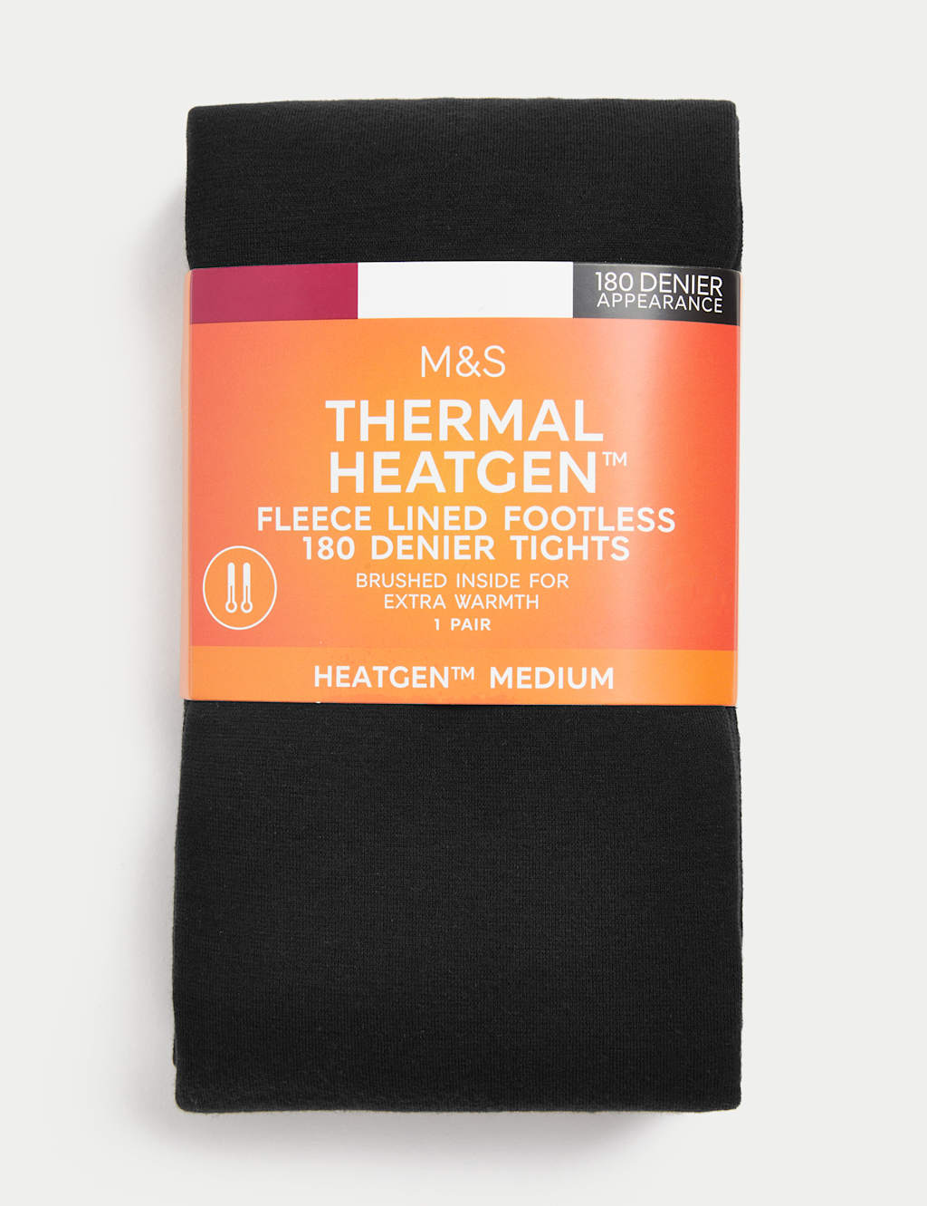 180 Denier Heatgen™ Footless Tights 2 of 5