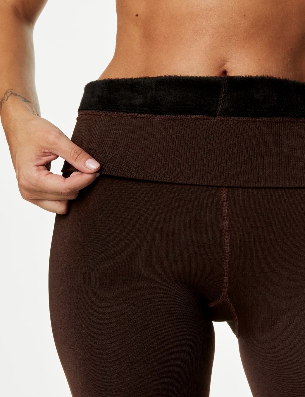 250 Denier Velour Lined Footless Tights 4 of 6