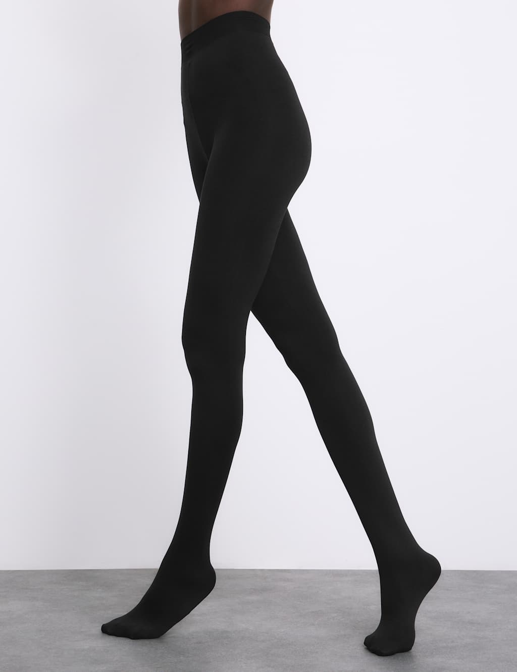 100 Denier Velvet Touch Luxe Tights 4 of 5