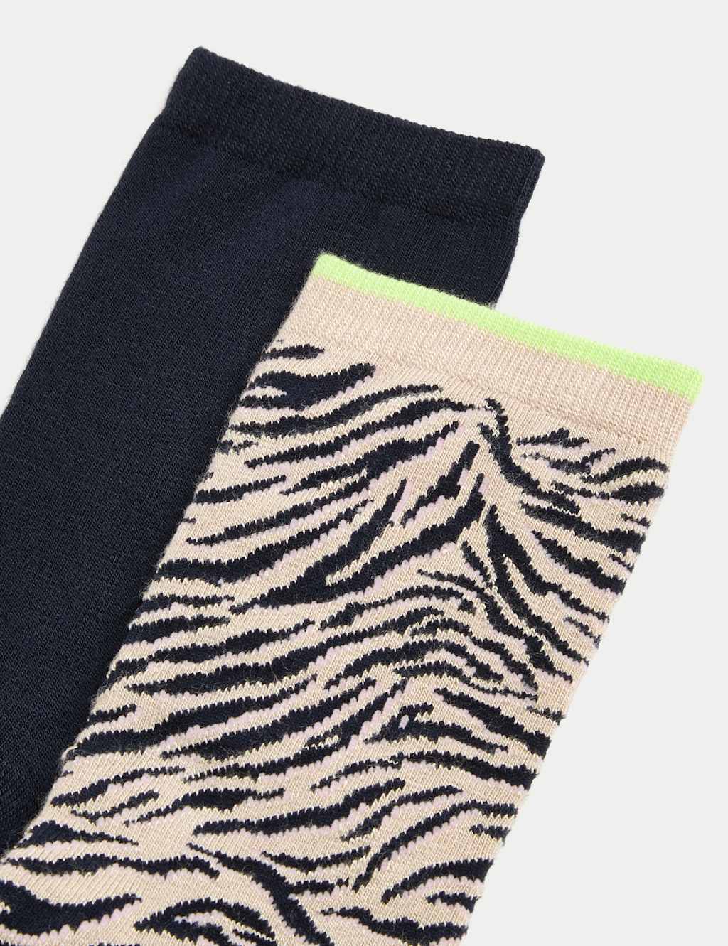 2pk Sumptuously Soft™ Crew Socks 2 of 2