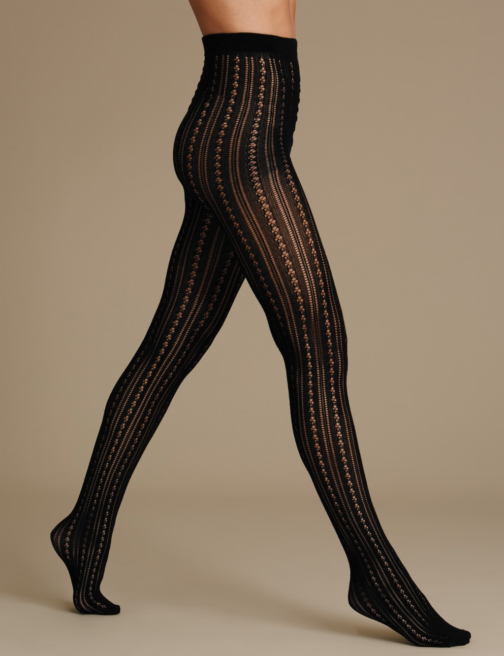 Women's striped tights top