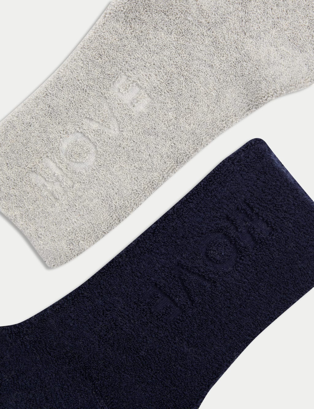 2pk Cotton Rich Slogan Ankle High Socks 2 of 2