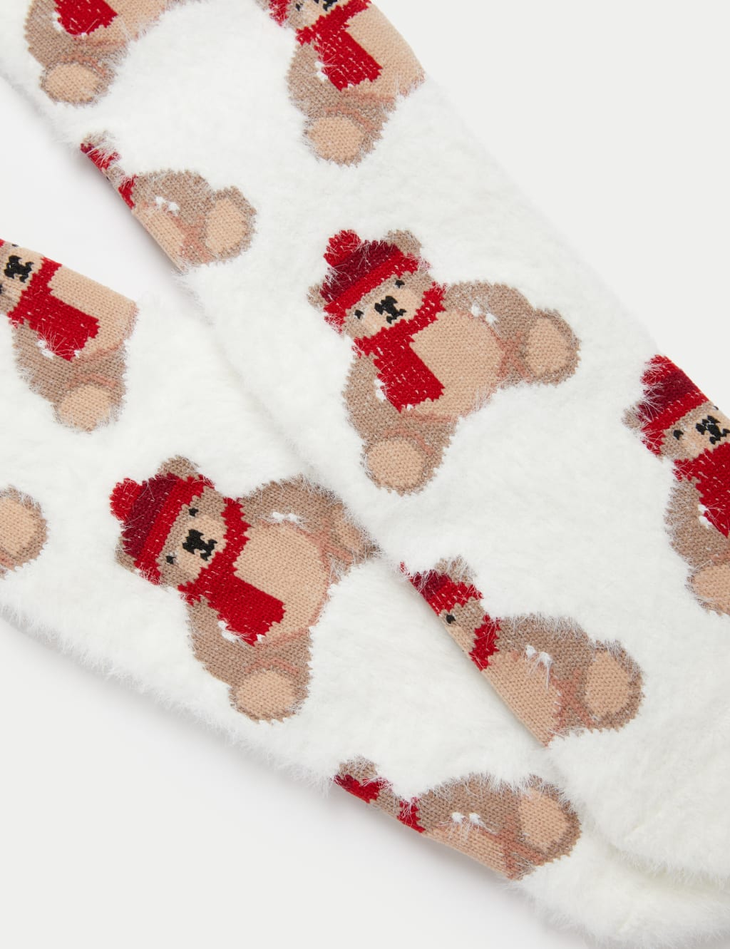 Spencer Bear Slipper Socks M S Collection M S
