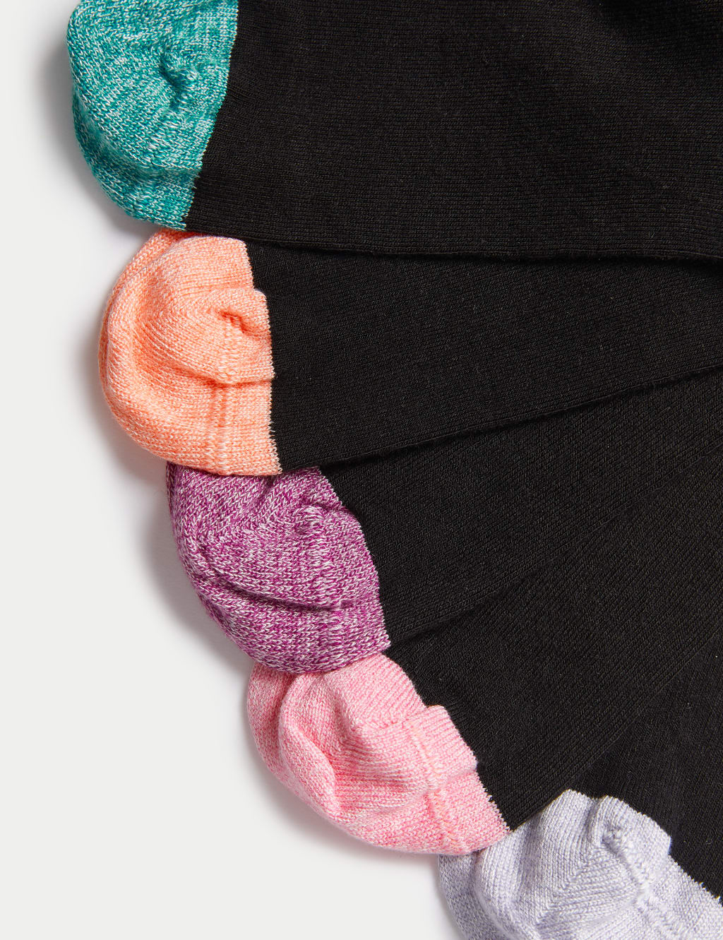 5pk Sumptuously Soft Ankle Socks